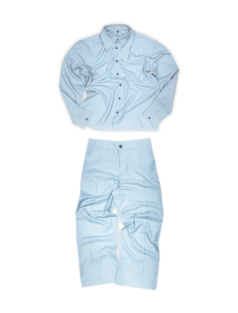 ASH BLUE SET