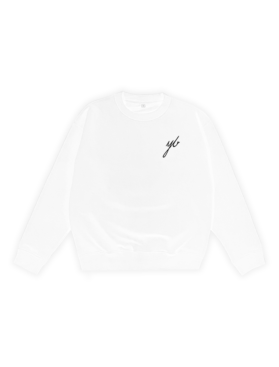 ESSENTIAL SWEATSHIRT IN WHITE (UNRELEASED)