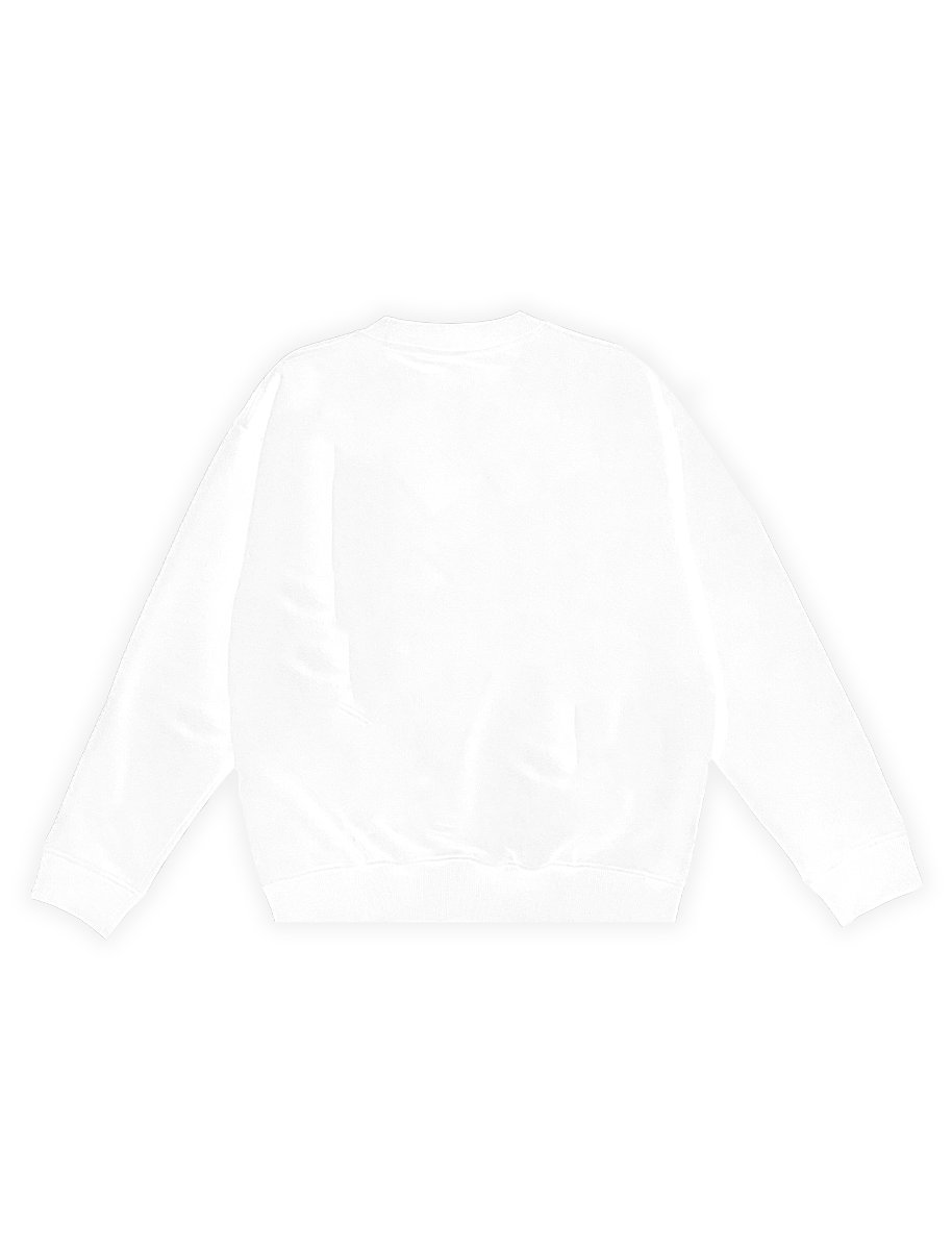 ESSENTIAL SWEATSHIRT IN WHITE (UNRELEASED)
