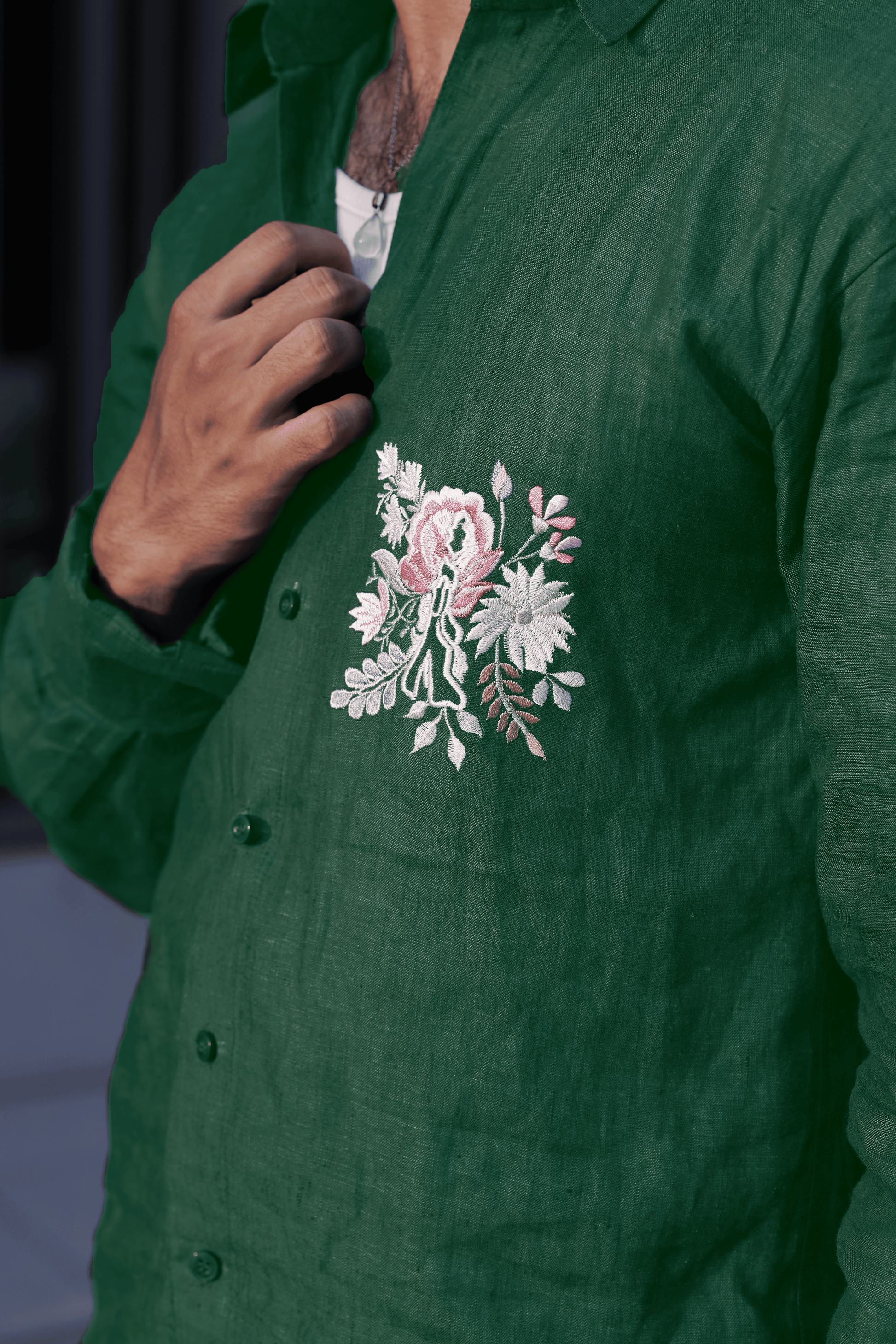 HARA KHADI SHIRT
