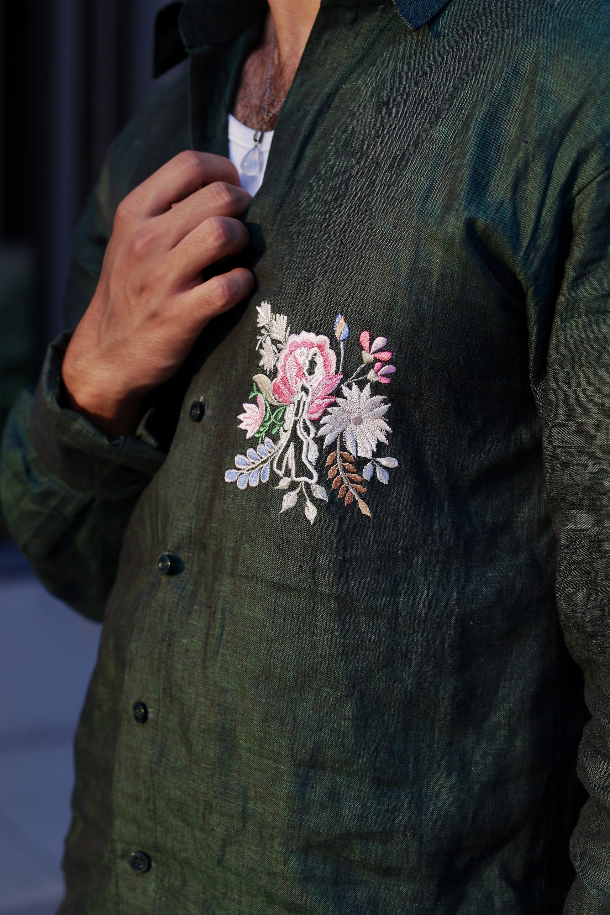 HARA KHADI SHIRT