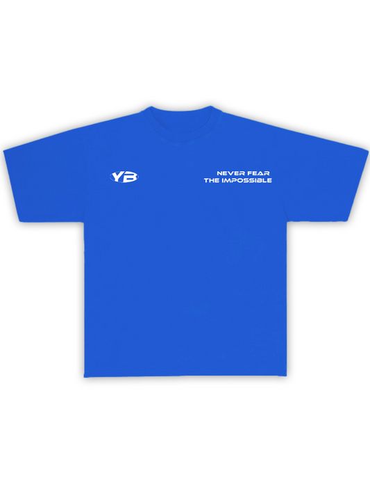 BASIC JERSEY T-SHIRT IN ROYAL BLUE
