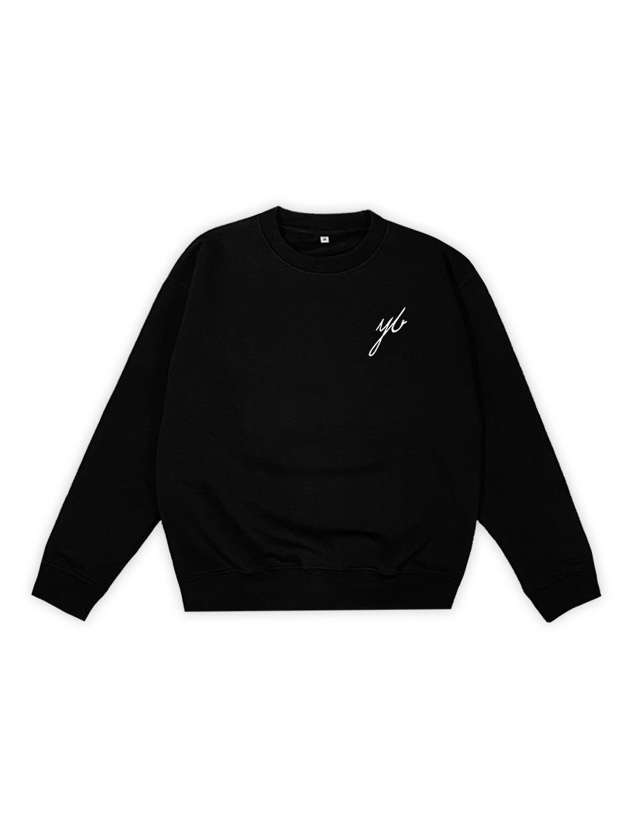 ESSENTIAL SWEATSHIRT IN BLACK (UNRELEASED)