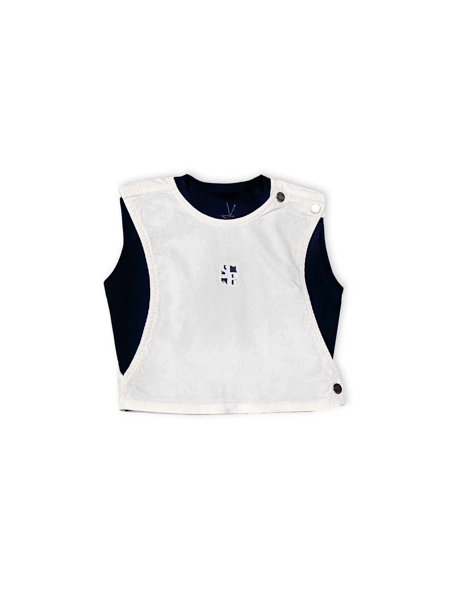 COCONUT CROPPED VEST - YB
