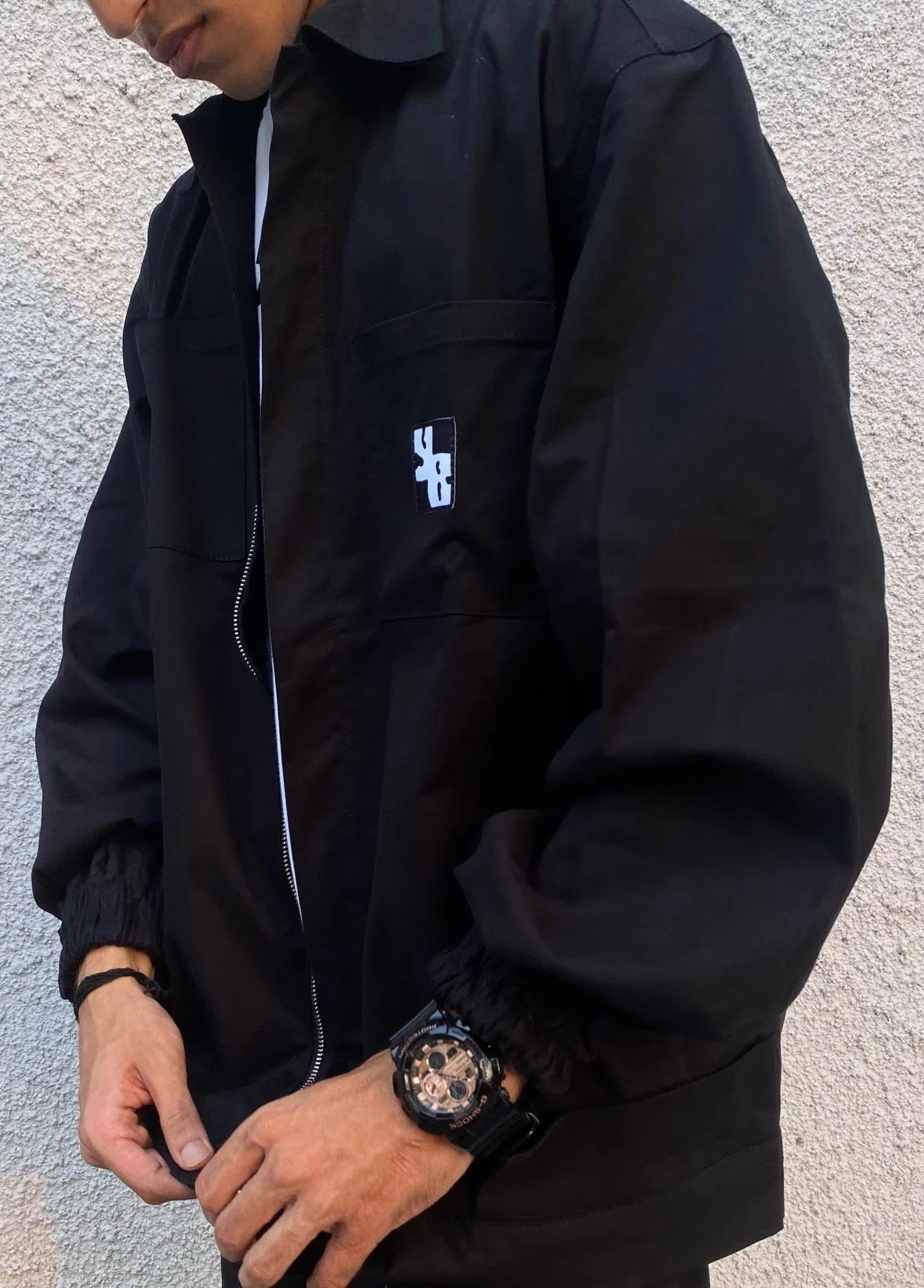 MISPLACED UTILITY JACKET IN BLACK - YB